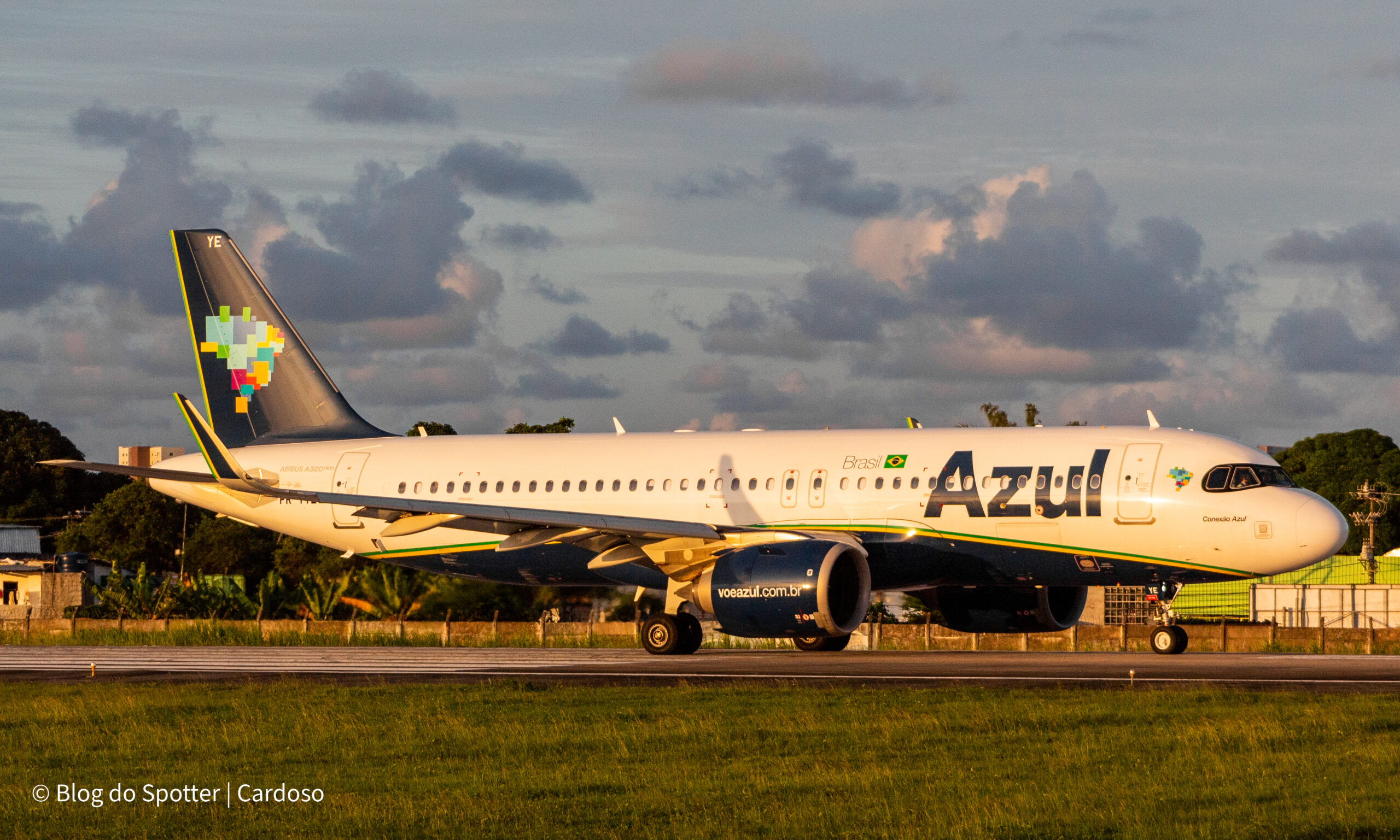 PR-YYE - Airbus A320 NEO - AZUL Linhas Aéreas - Blog do Spotter