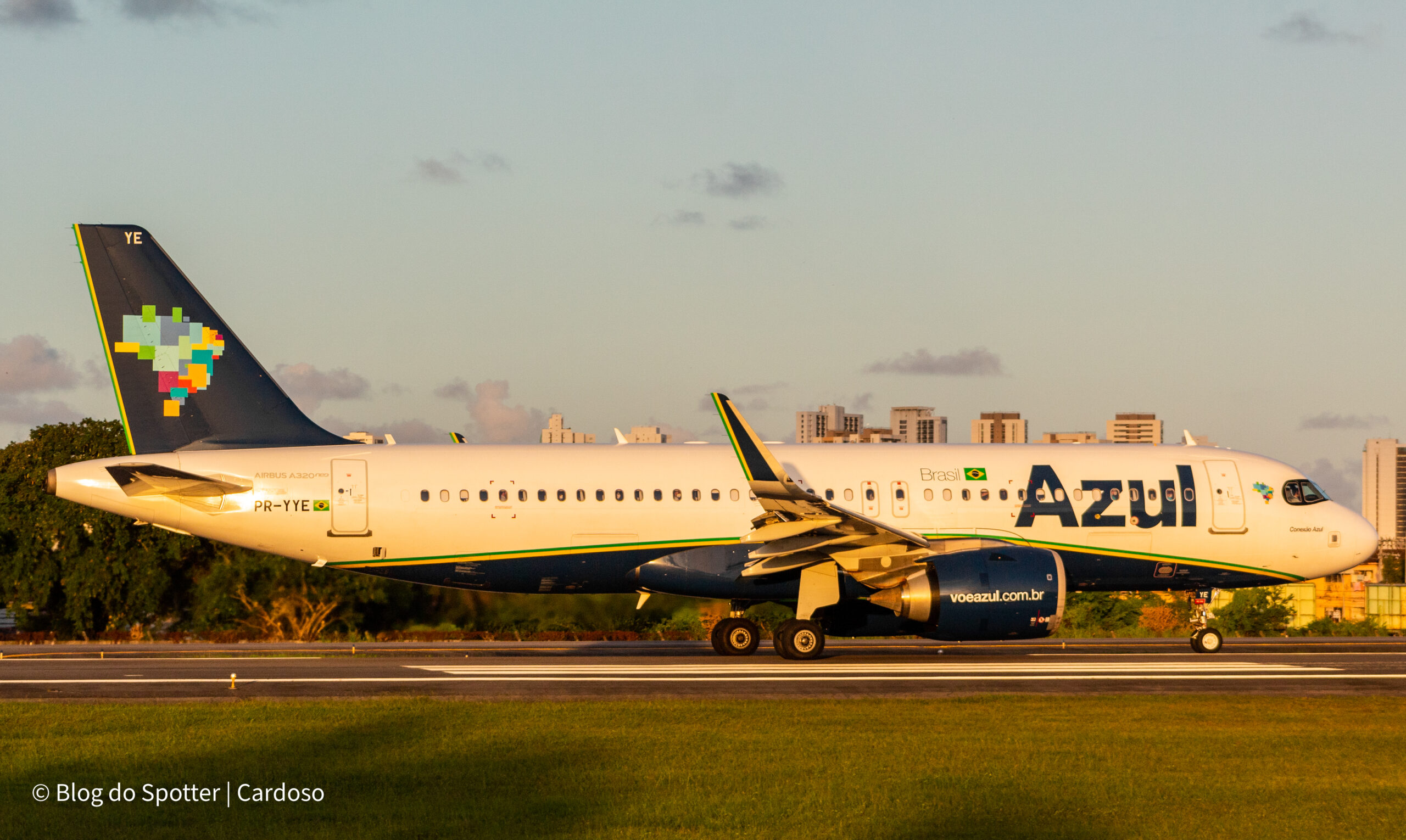 PR-YYE - Airbus A320 NEO - AZUL Linhas Aéreas - Blog do Spotter