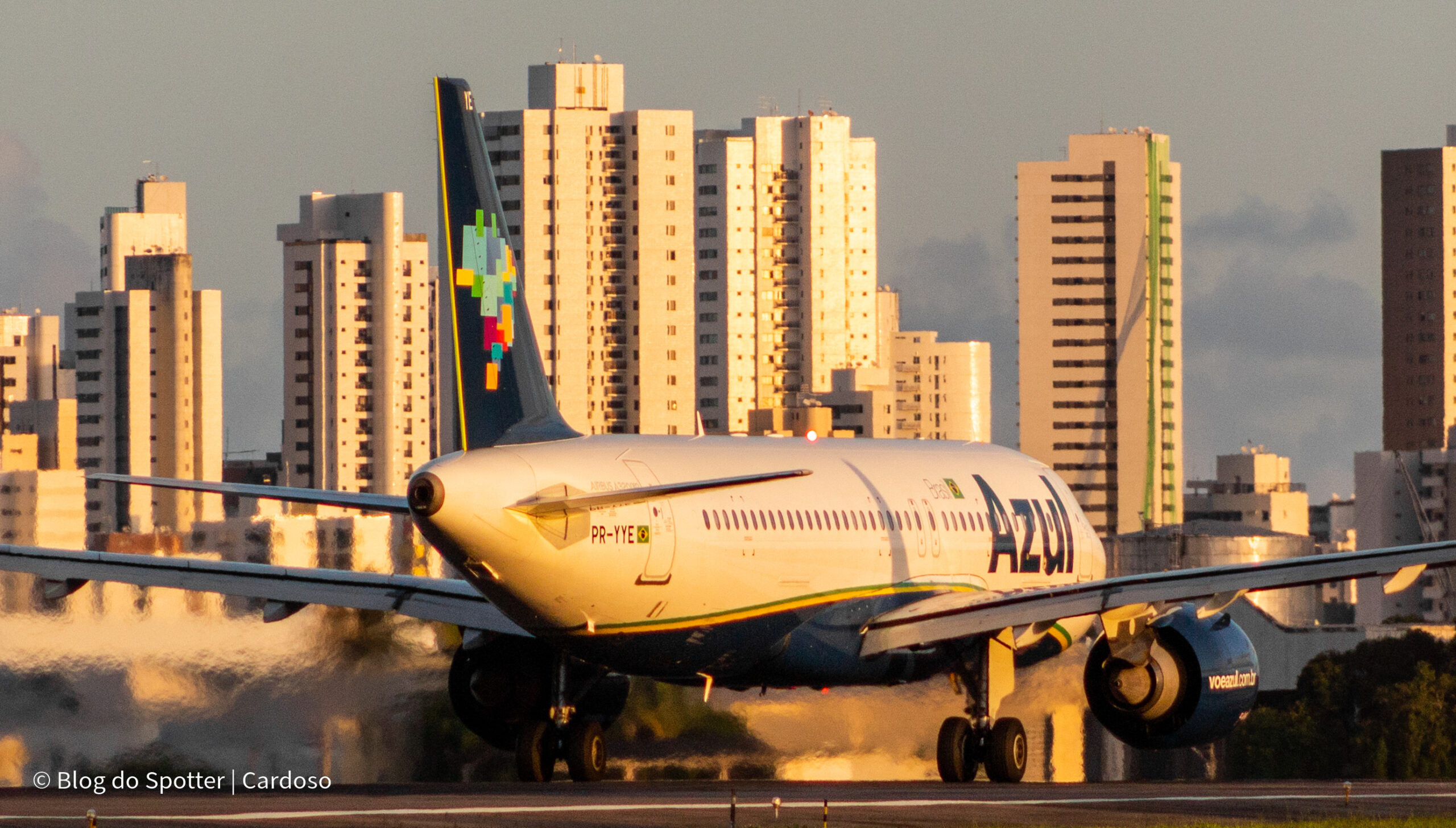 PR-YYE - Airbus A320 NEO - AZUL Linhas Aéreas - Blog do Spotter