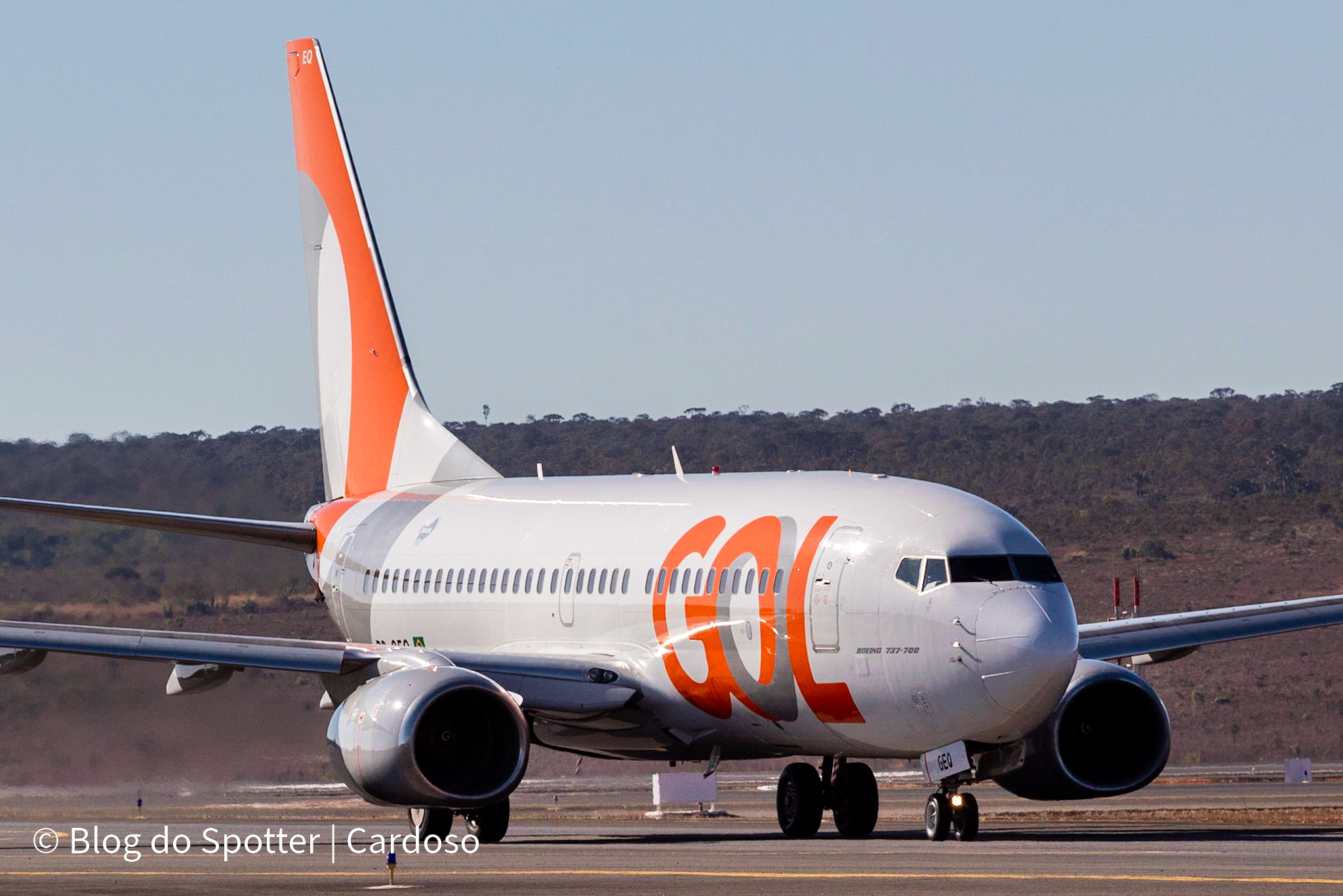 Sistema ELO em ação no Boeing 737-7L9, PR-GII, em Londrina…