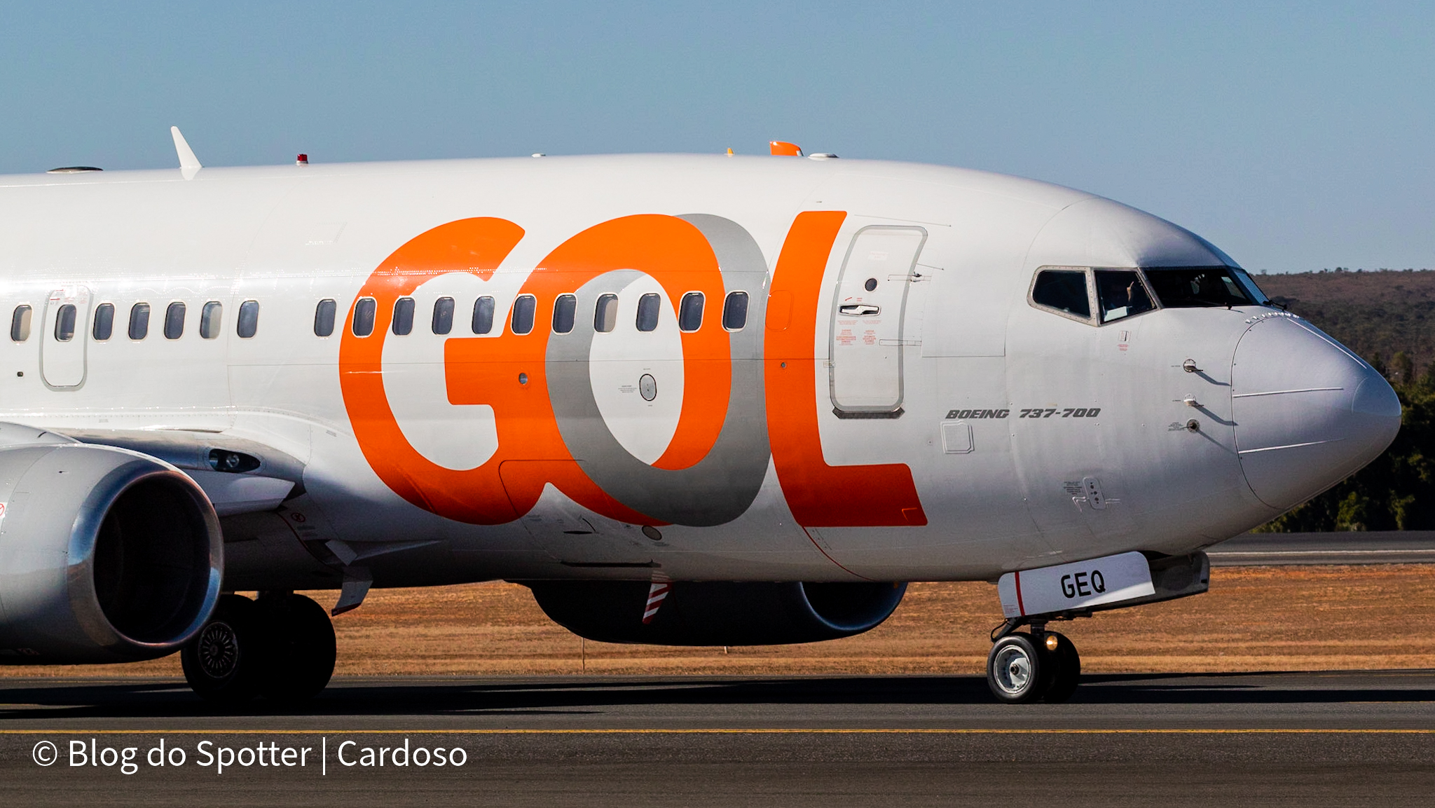 Sistema ELO em ação no Boeing 737-7L9, PR-GII, em Londrina…