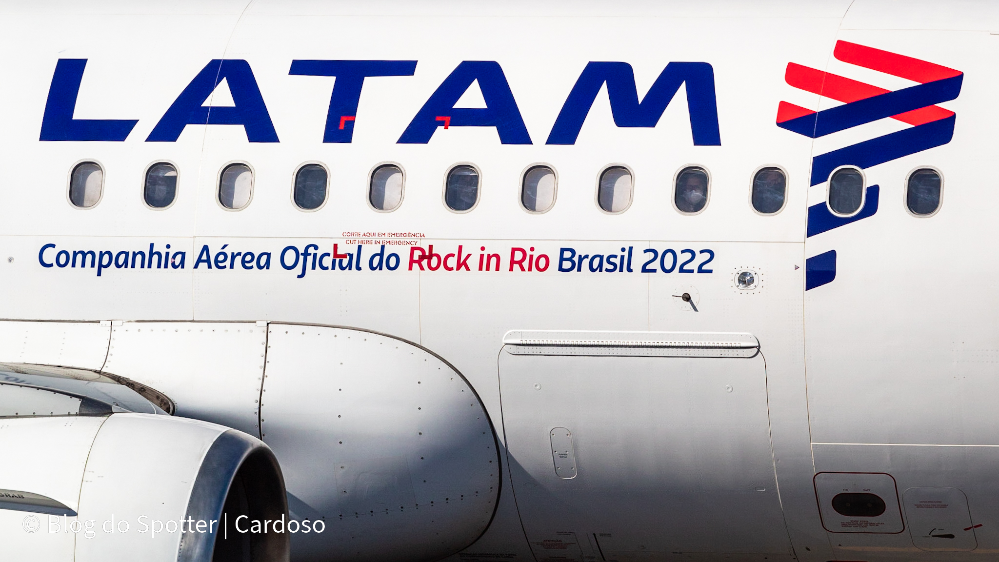 PR-MYL - Airbus A319-112 - Rock in Rio LATAM Airlines