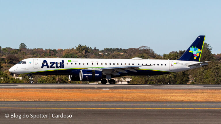 Ps Aee Embraer E195 E2 Azul Linhas Aéreas Blog Do Spotter