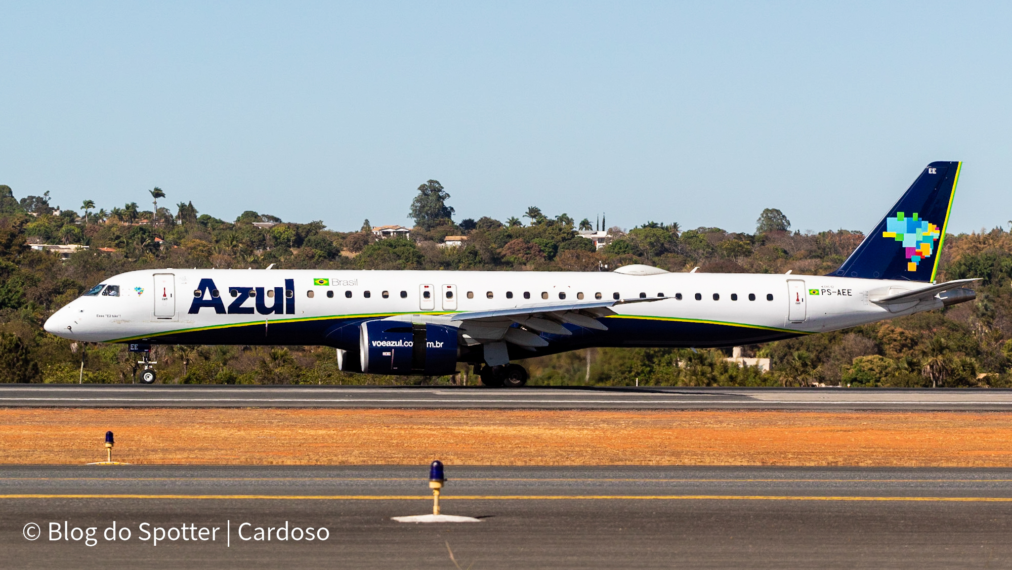 PS-AEE - Embraer E195-E2 - Azul Linhas Aéreas - Spotter Day 2022 do Aeroporto de Brasília