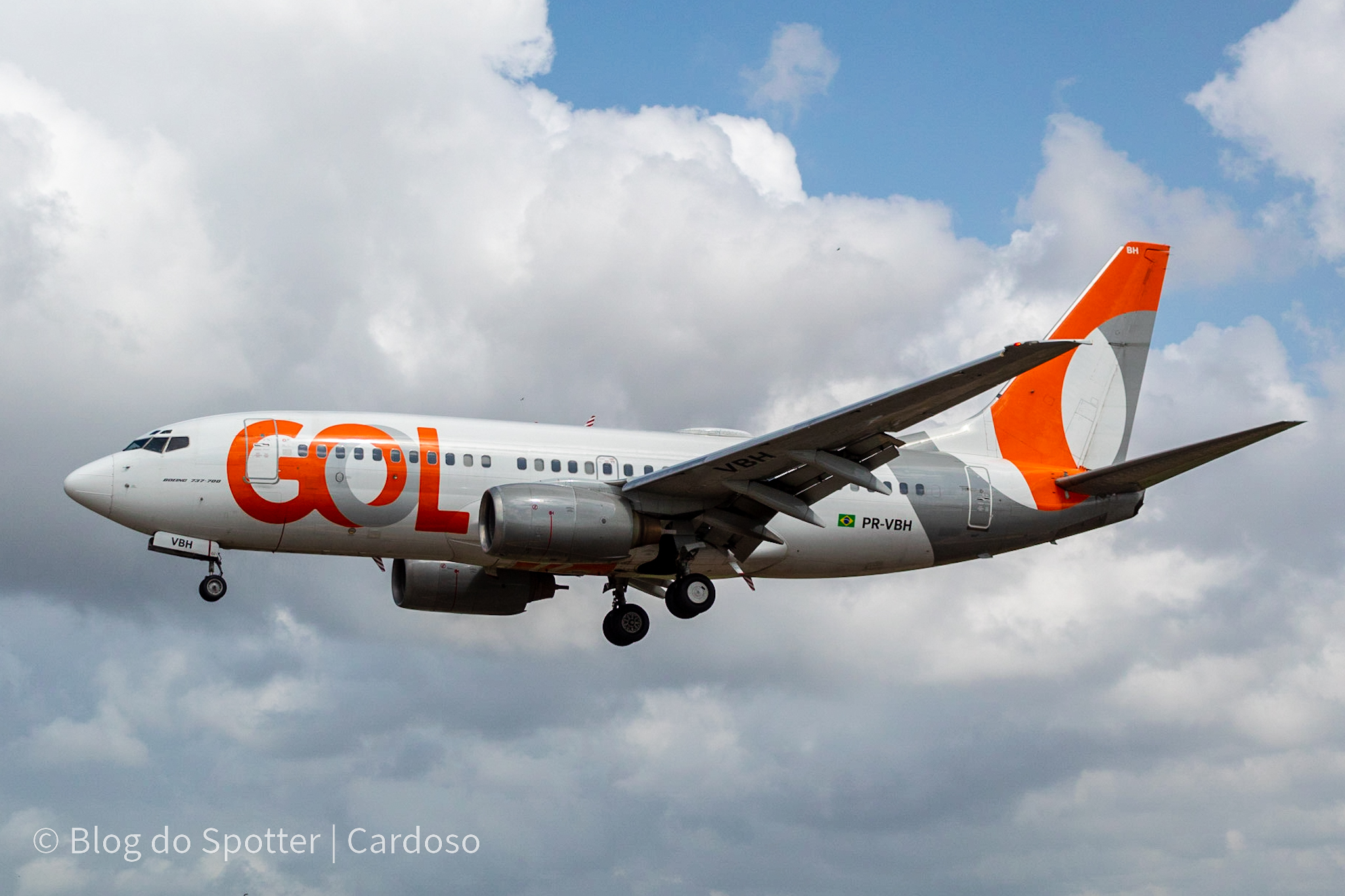 PR-VBH – Boeing 737-73V – GOL Linhas Aéreas