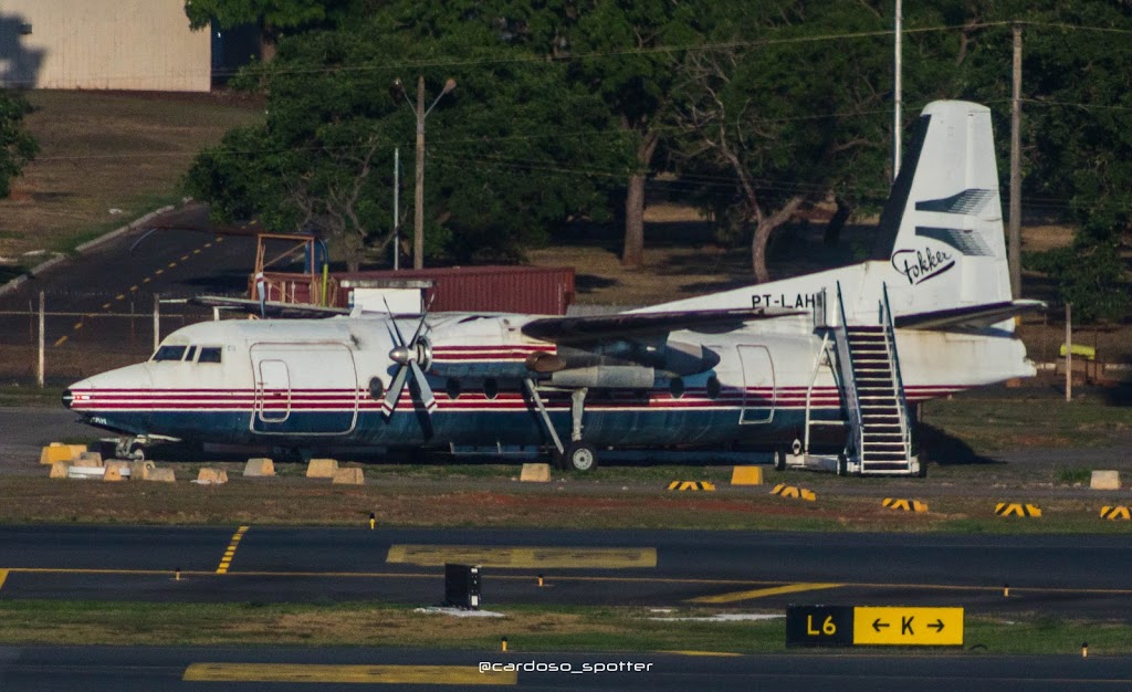 O Fokker 27 do Aeroporto de Brasília: História do PT-LAH