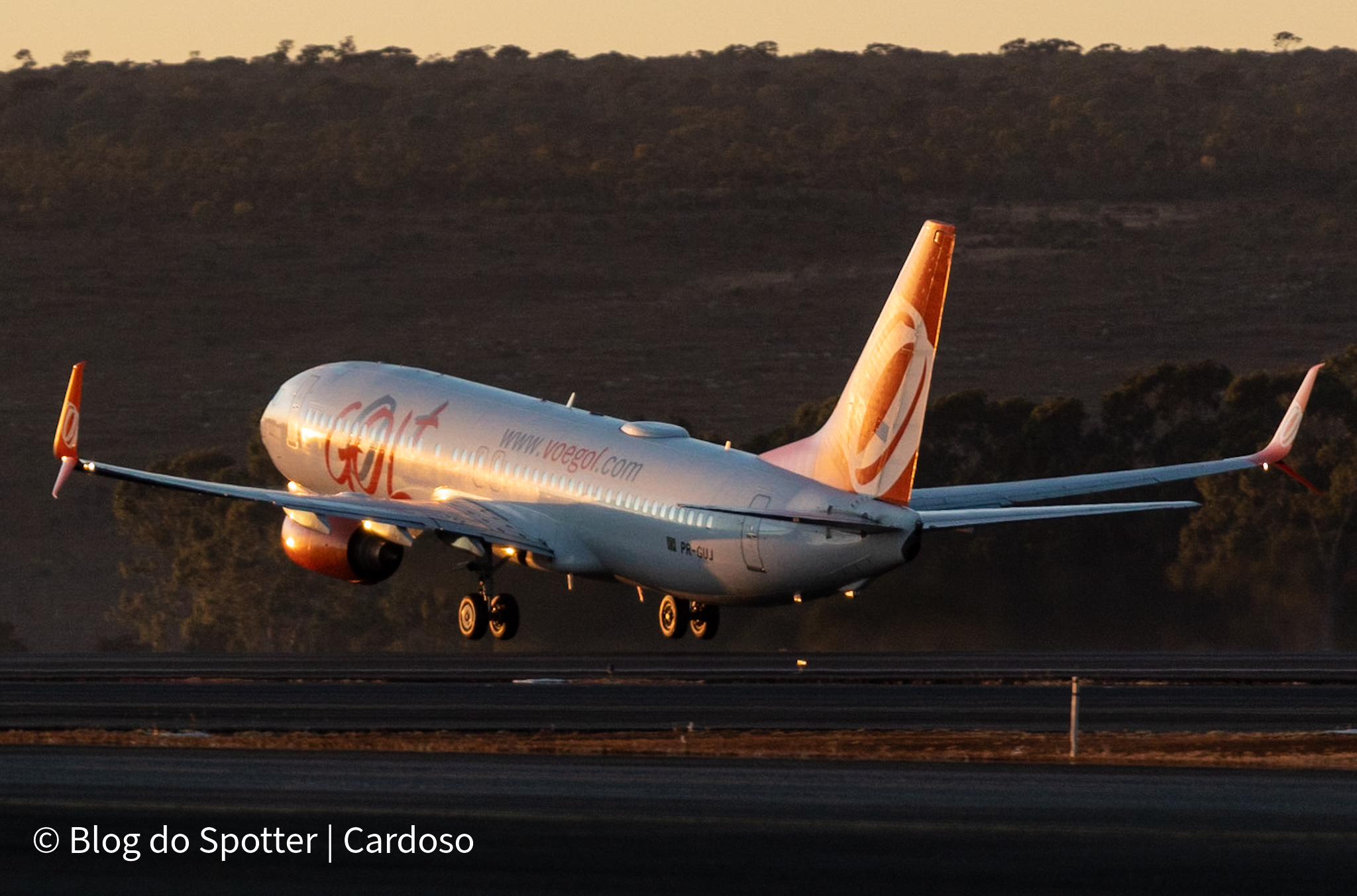 PR-GUJ – Boeing 737-8EH WL – GOL Linhas Aéreas