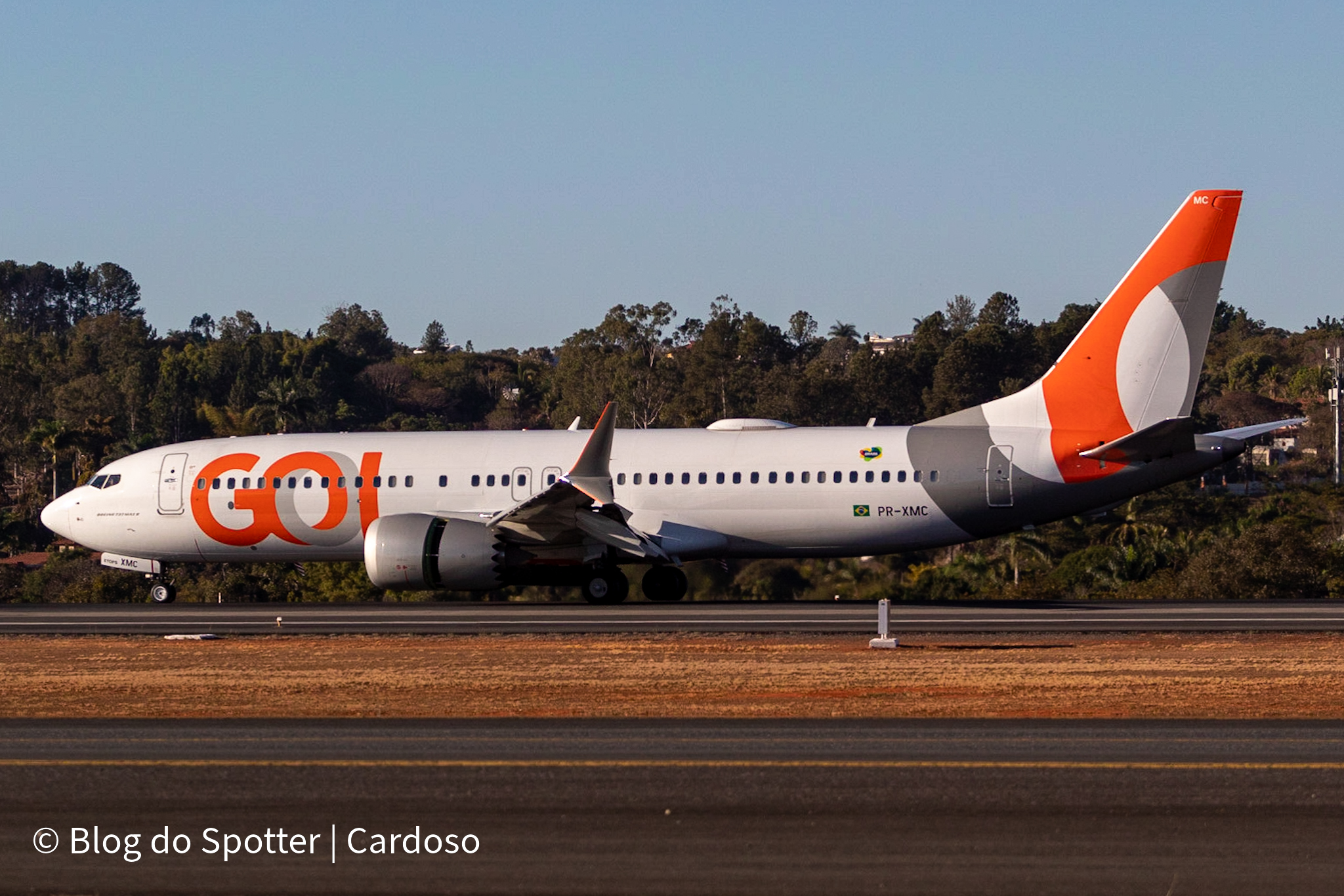 PR-XMC – Boeing 737 MAX 8 – GOL - Spotter Day 2022 do Aeroporto Internacional de Brasília