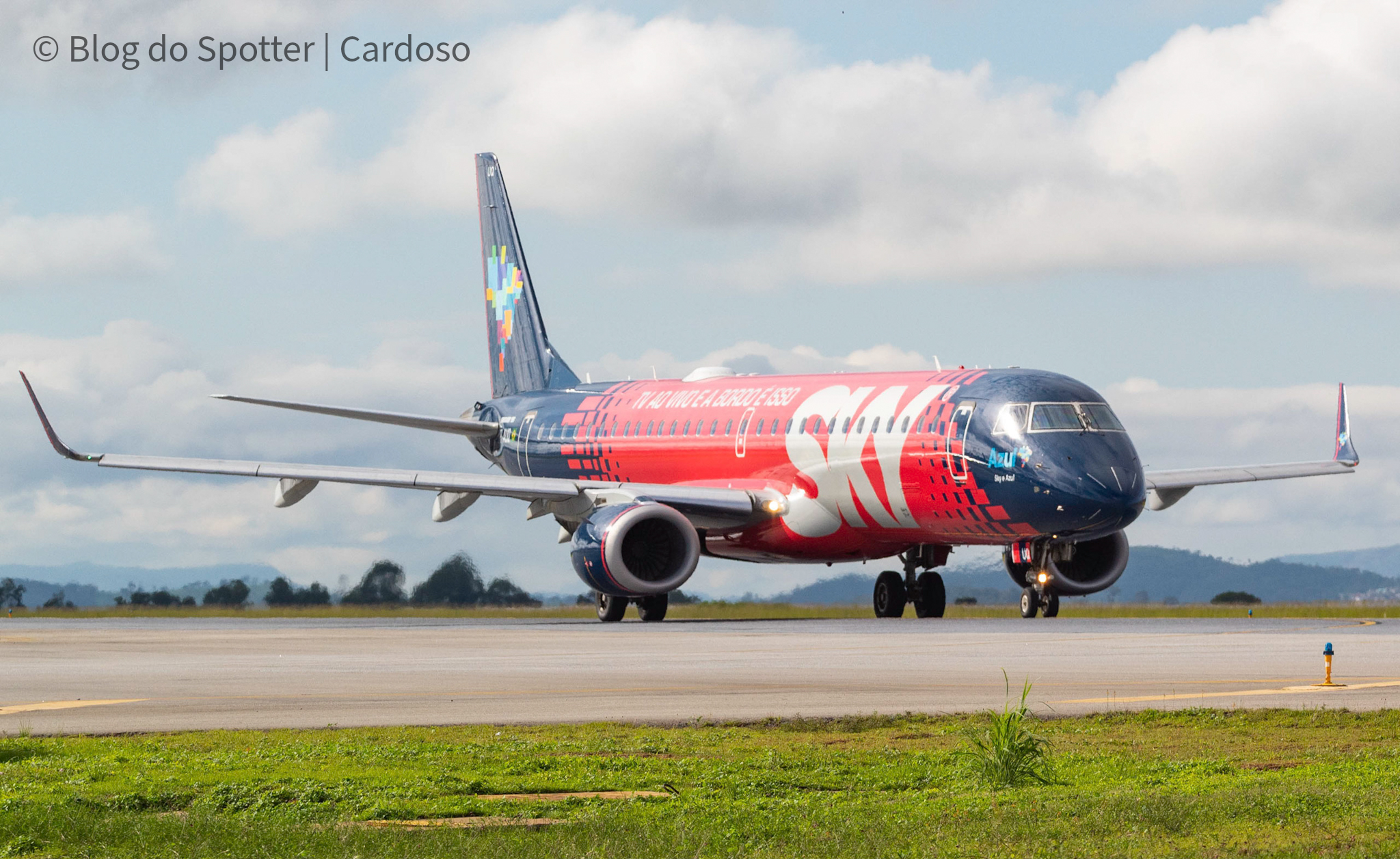 PR-AUQ – Embraer ERJ-195 AR – AZUL Linhas Aéreas Brasileiras