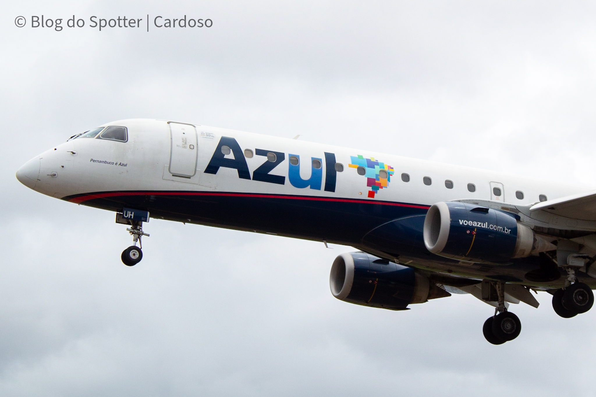 PR-AUH – Embraer 195 – Azul Linhas Aéreas