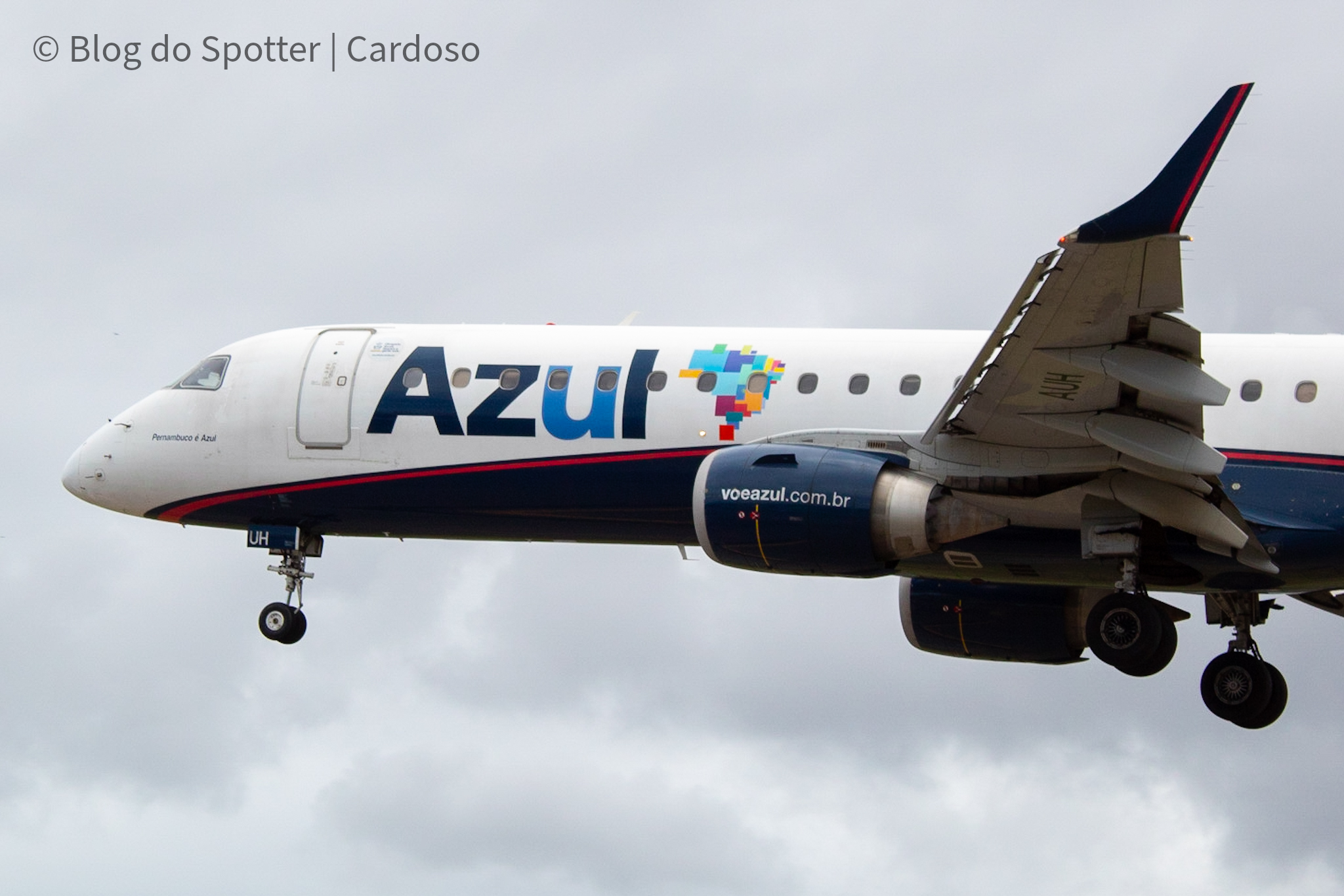 PR-AUH – Embraer 195 – Azul Linhas Aéreas