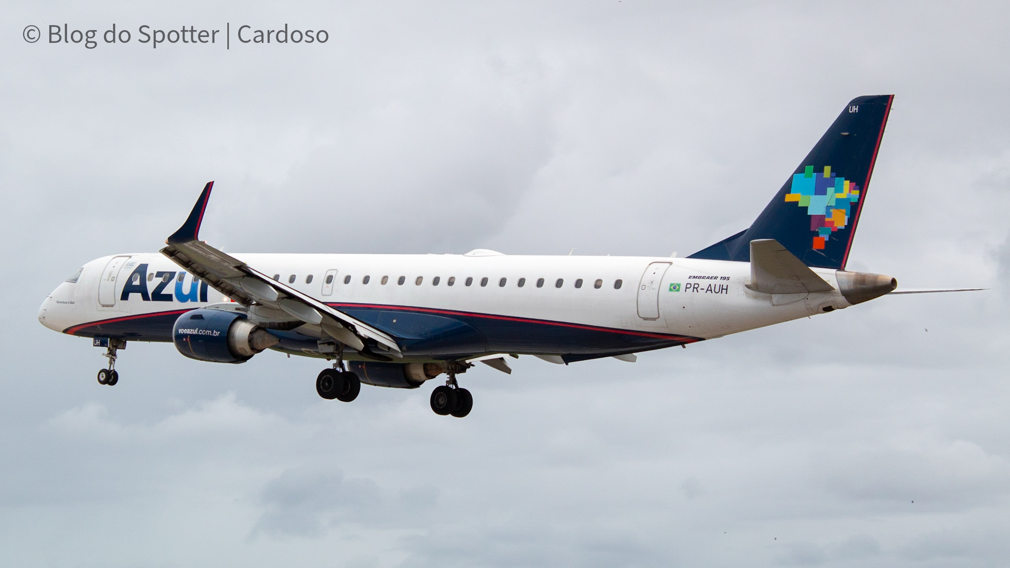 PR-AUH – Embraer 195 – Azul Linhas Aéreas