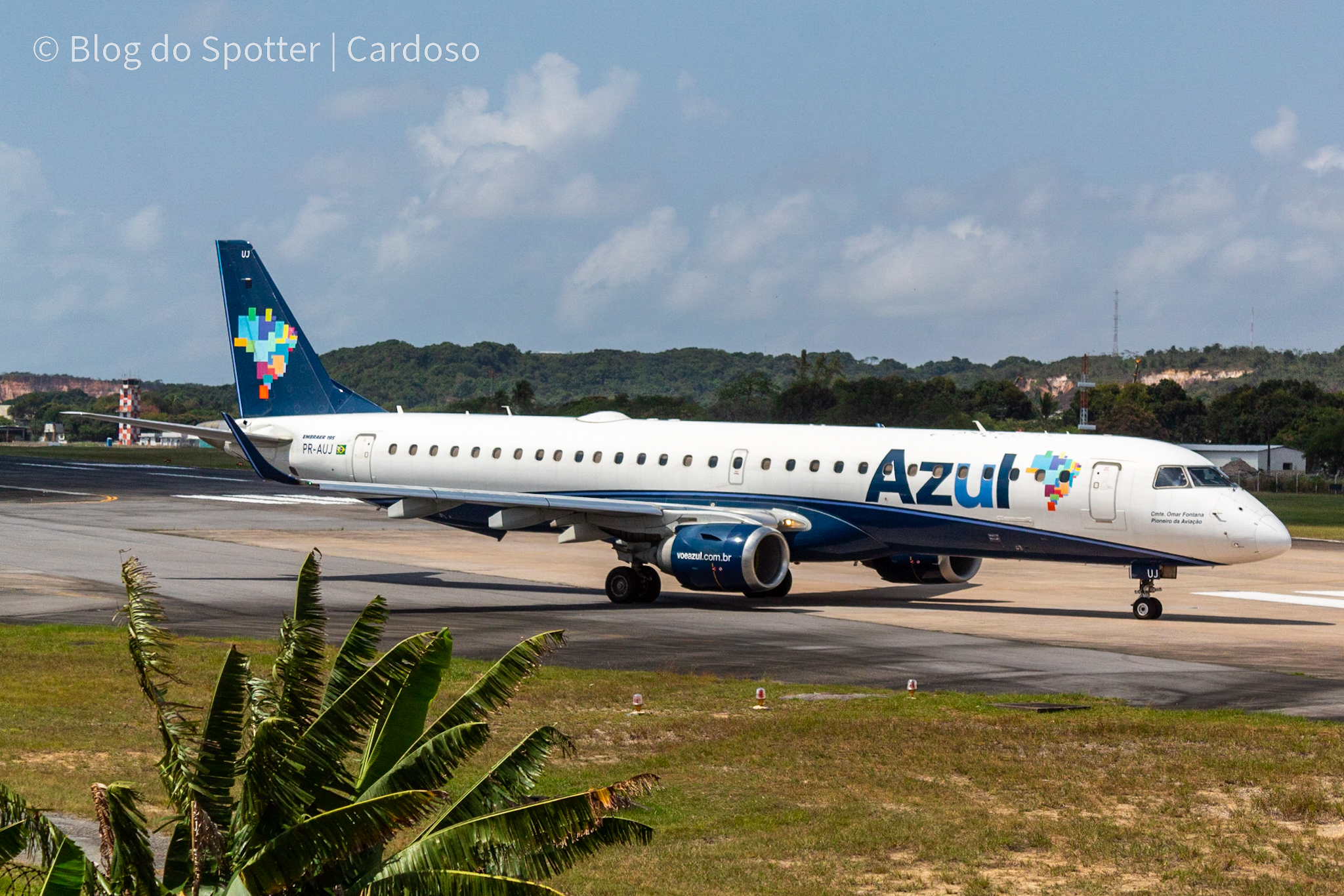 PR-AUJ – Embraer 195 – Azul Linhas Aéreas