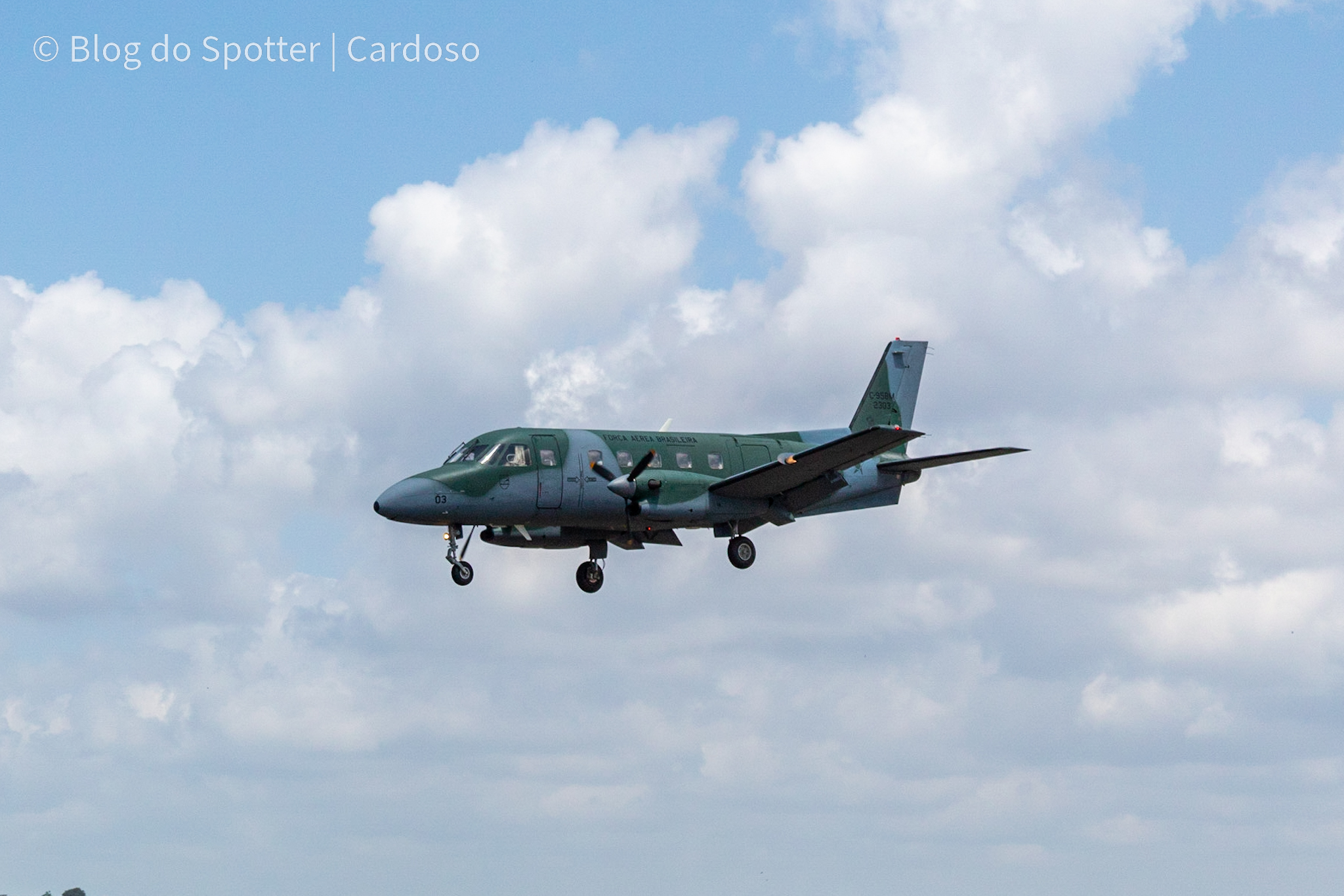 FAB 2303 – Bandeirante C-95BM – Força Aérea Brasileira