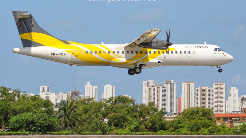 GOL usa ATR 72-600 da VOEPASS na rota Noronha Recife
