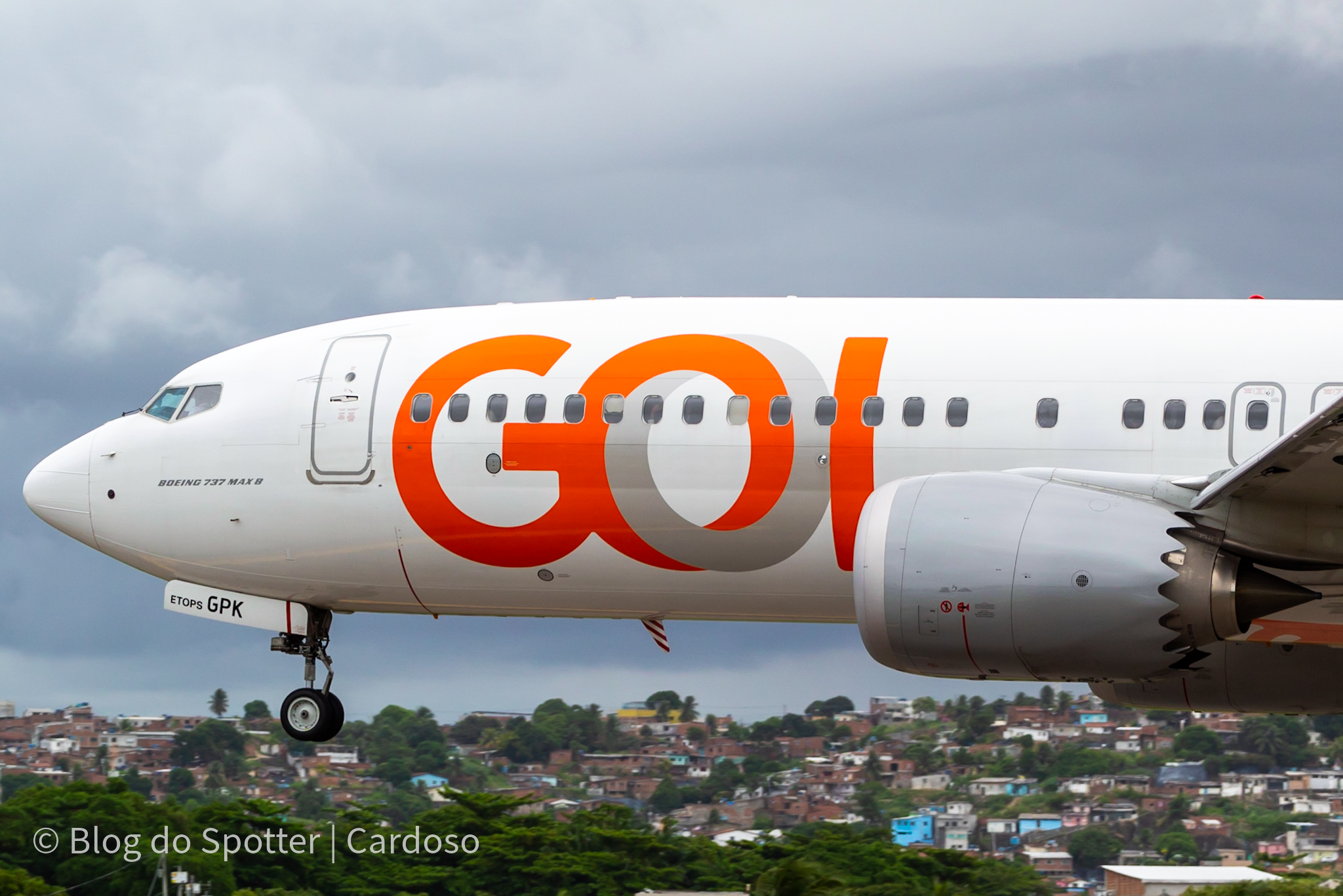PS-GPK – Boeing 737 MAX 8 – GOL Linhas Aéreas