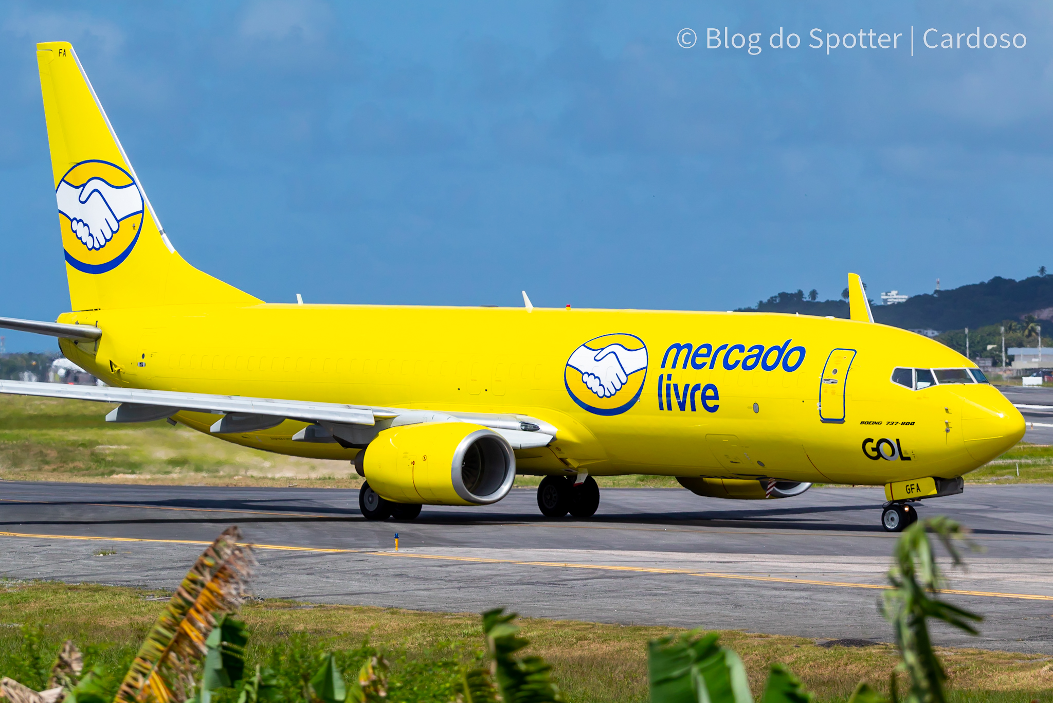 PS-GFA - Boeing 737-8EH (BCF) - Mercado Livre e GOL