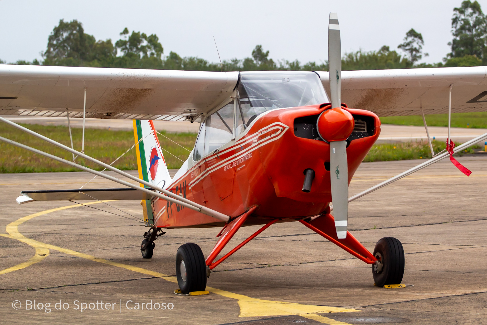 Aeroboero PP-GAX - Aeroclube de Montenegro - ExpoAer 2023 na Base Aérea de Canoas