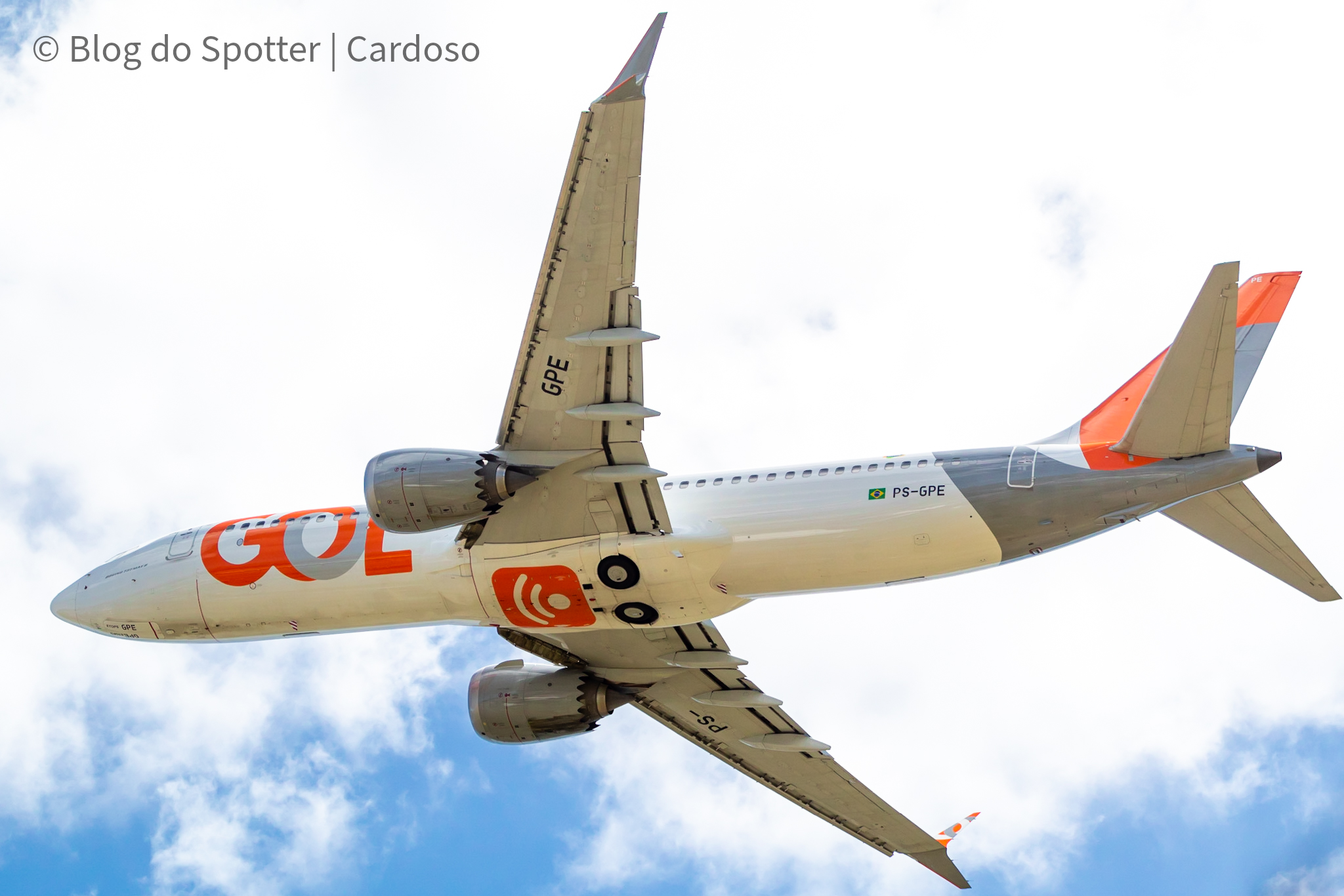 PS-GPE – Boeing 737 MAX 8 – GOL Linhas Aéreas
