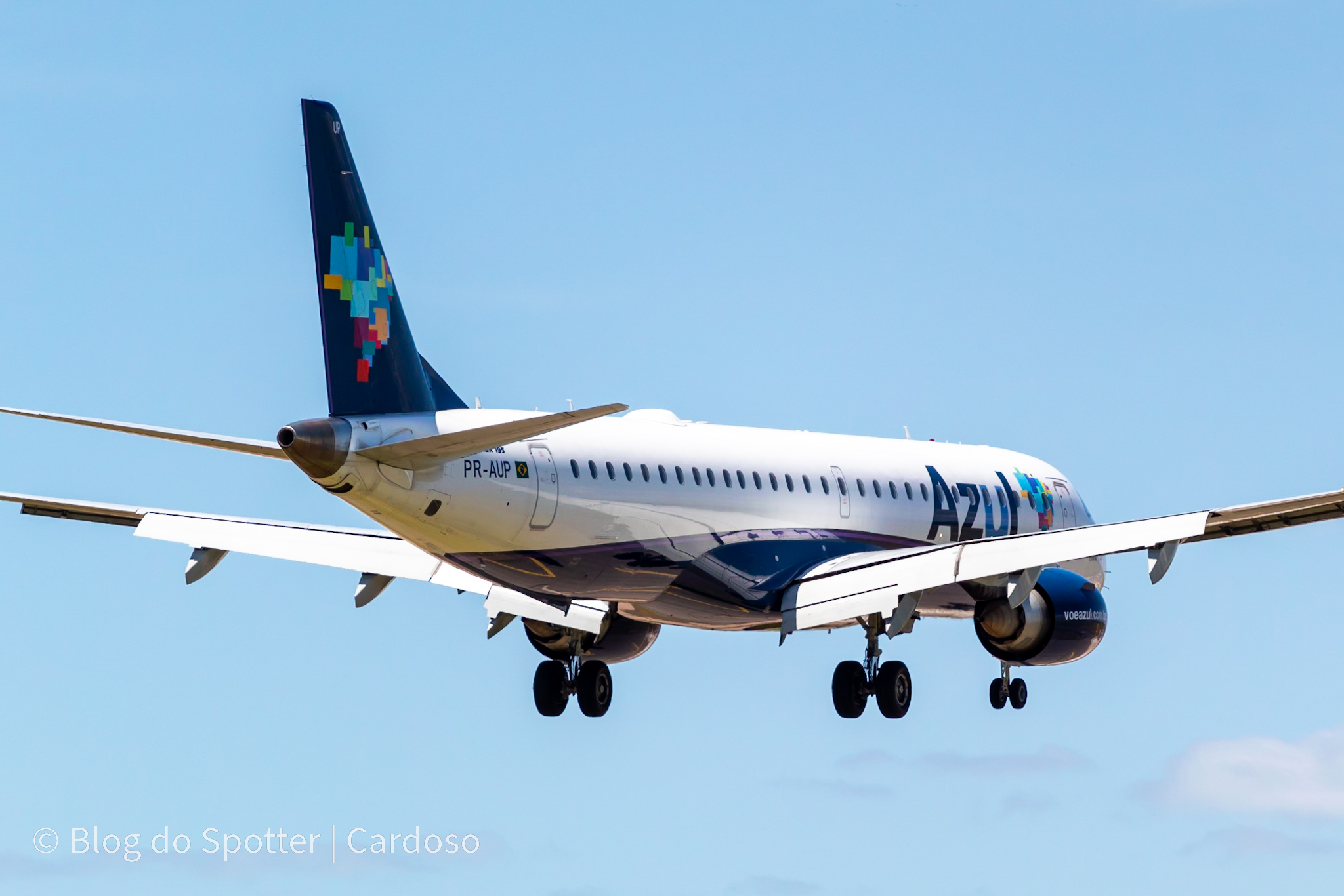 PR-AUP – Embraer 195 – Azul Linhas Aéreas