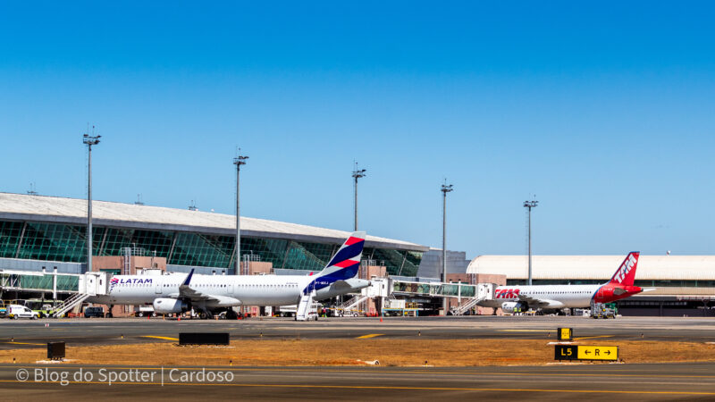 Aeroporto de Brasília reduz 85% no consumo de energia após substituição das luzes das pistas