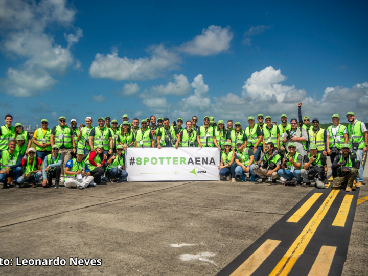 Video mostra como foi o primeiro Spotter Aena em Recife