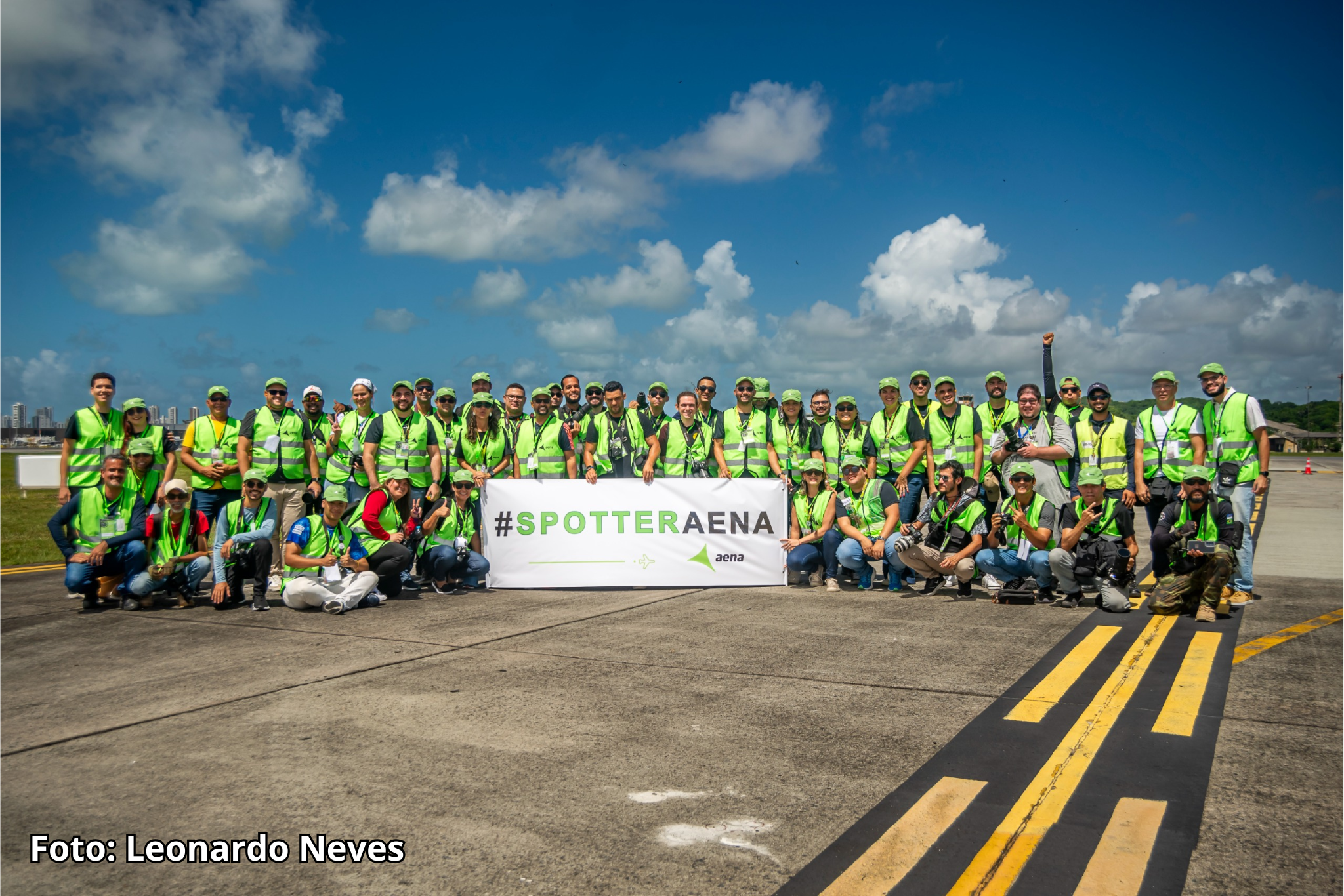 Video mostra como foi o primeiro Spotter Aena em Recife