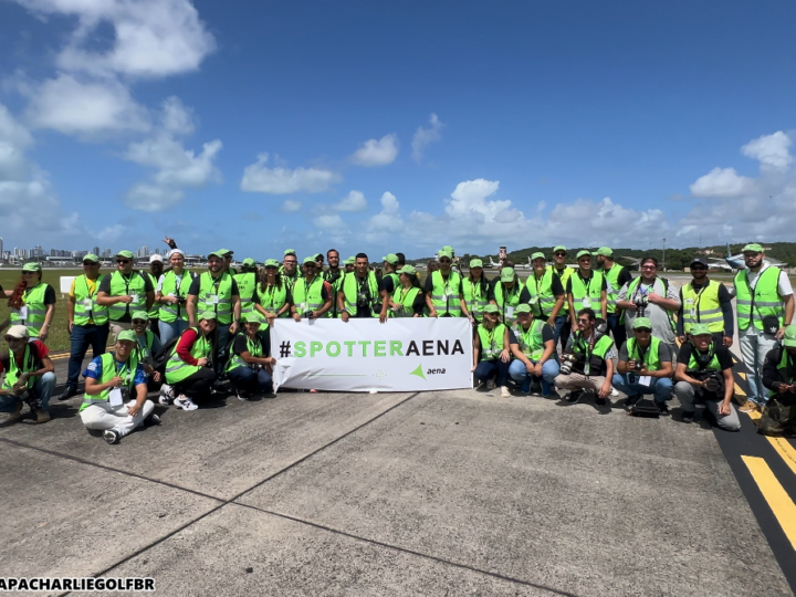 Aena Brasil realiza o primeiro Spotter Day no Recife sob sua gestão