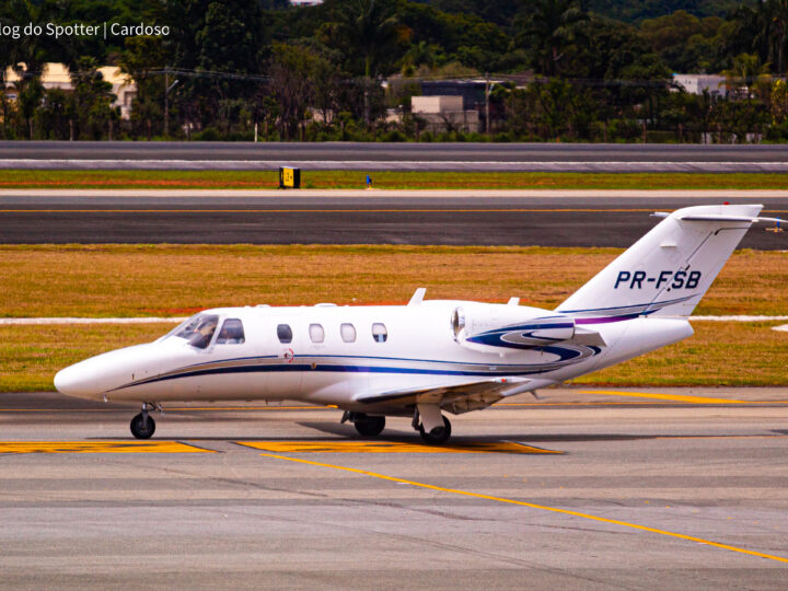 PR-FSB – Cessna 525 CitationJet CJ1 – Aviação Geral