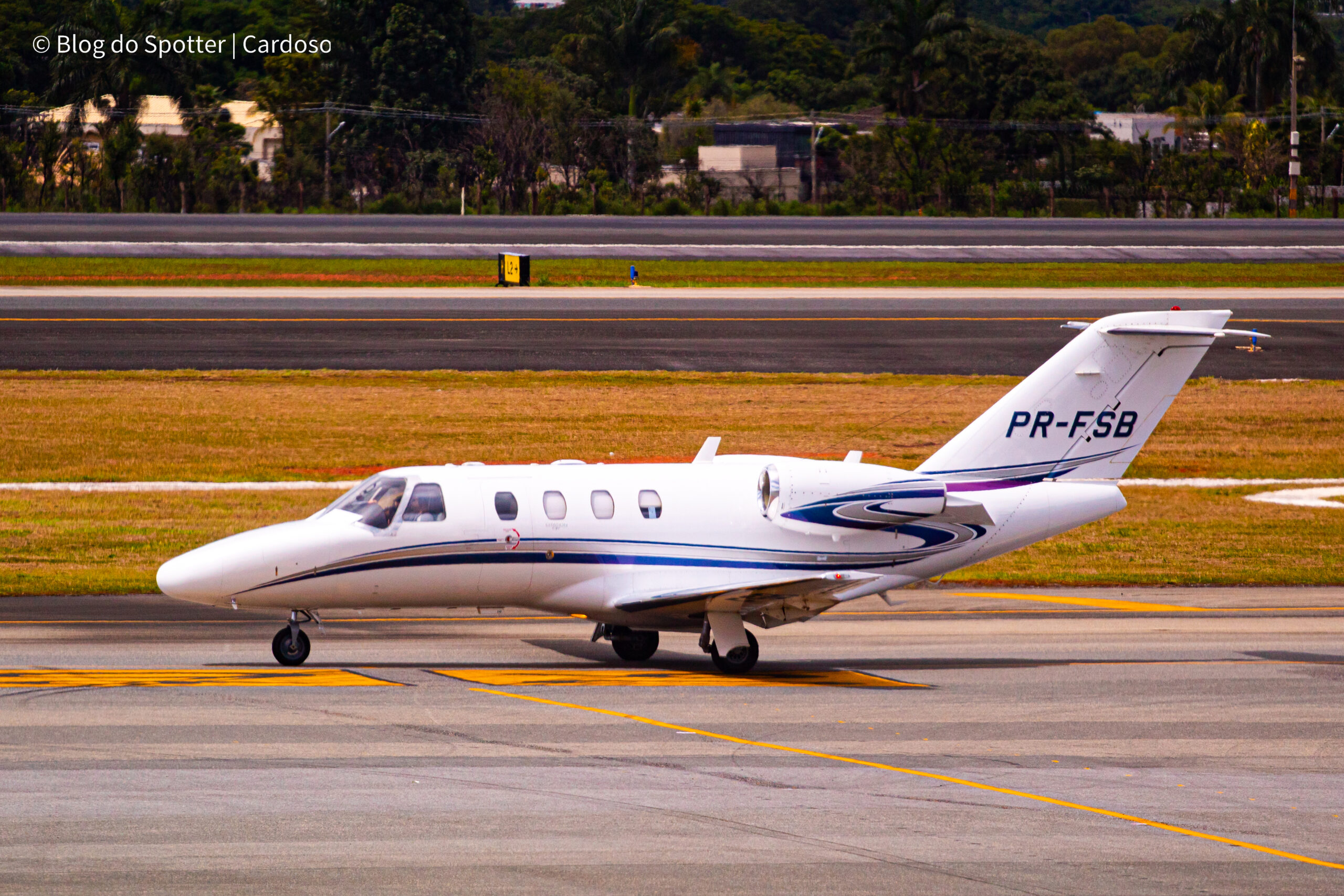 PR-FSB – Cessna 525 CitationJet CJ1 – Aviação Geral